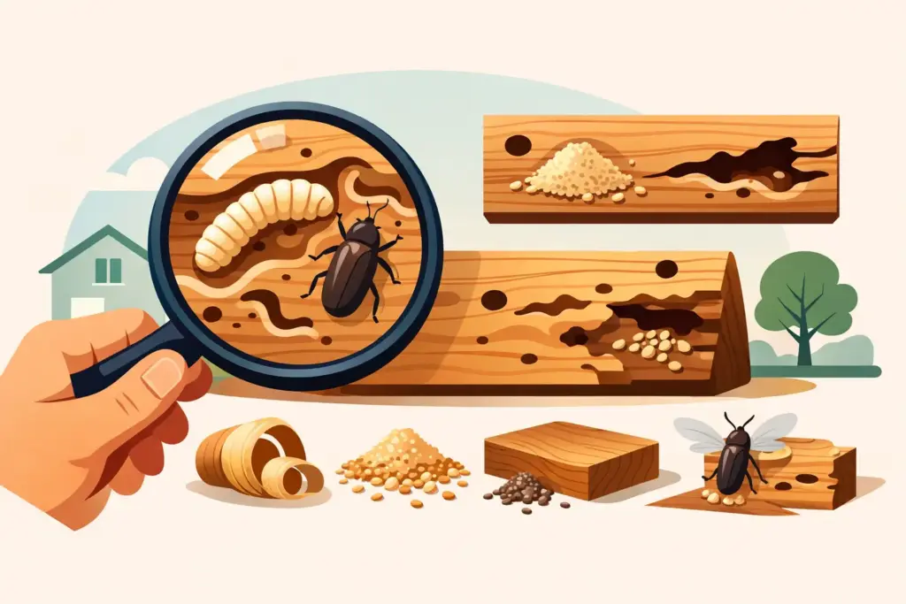 Come riconoscere i tarli nel legno in 8 segnali