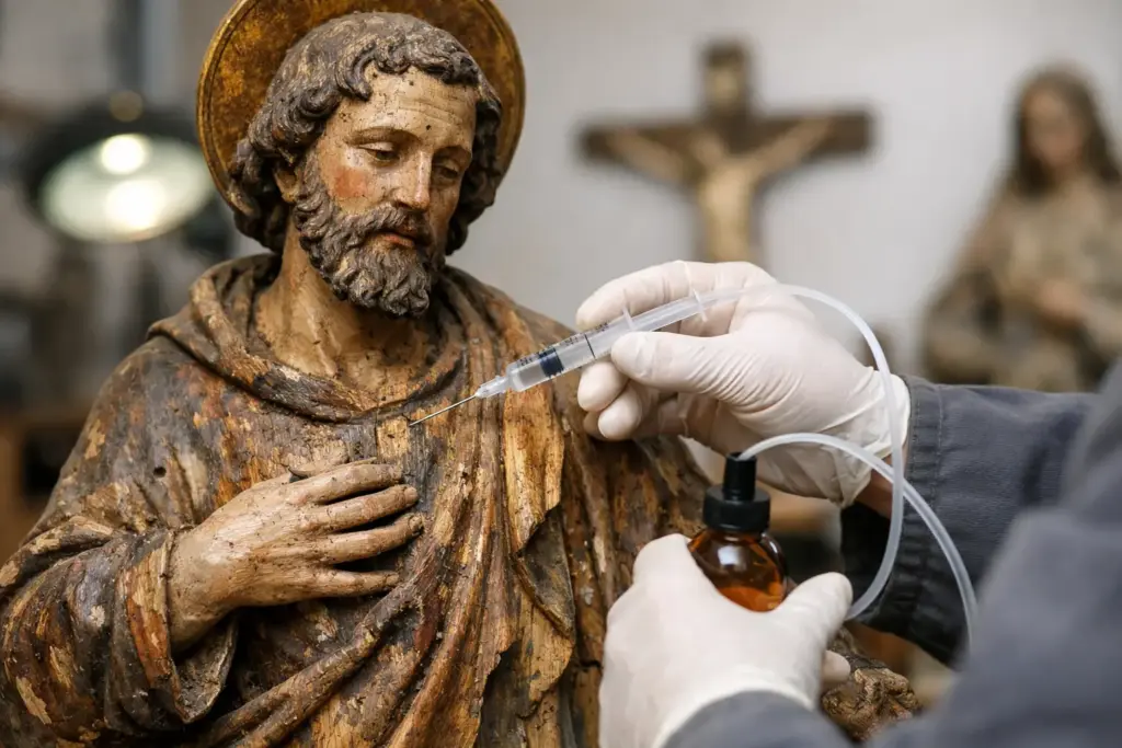 Trattamento antitarlo statue lignee: quando agire