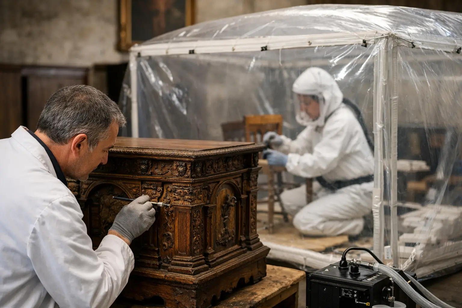 Conservazione dei manufatti lignei storici