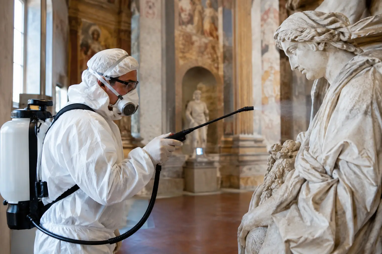Disinfestazione beni culturali italiani sicura