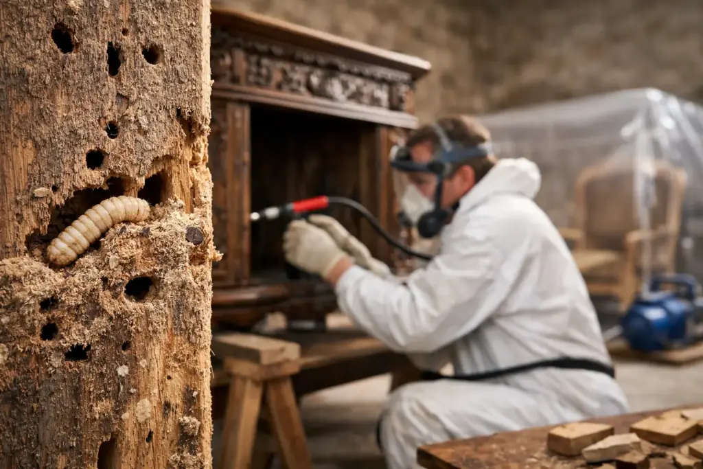 Tarli del legno: riconoscerli e fermarli