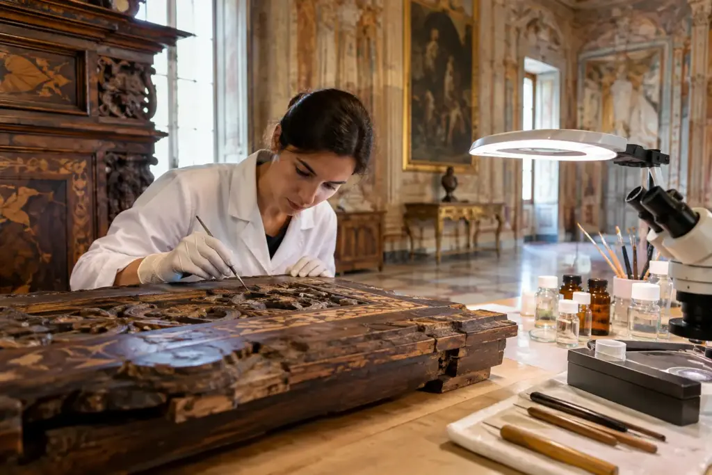 Migliori tecniche di conservazione del legno antico